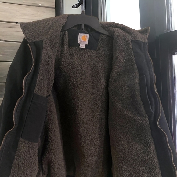 Carhartt Weathered Wildwood Yellowstone Beth Dutton Jacket in Black L - Picture 9 of 10